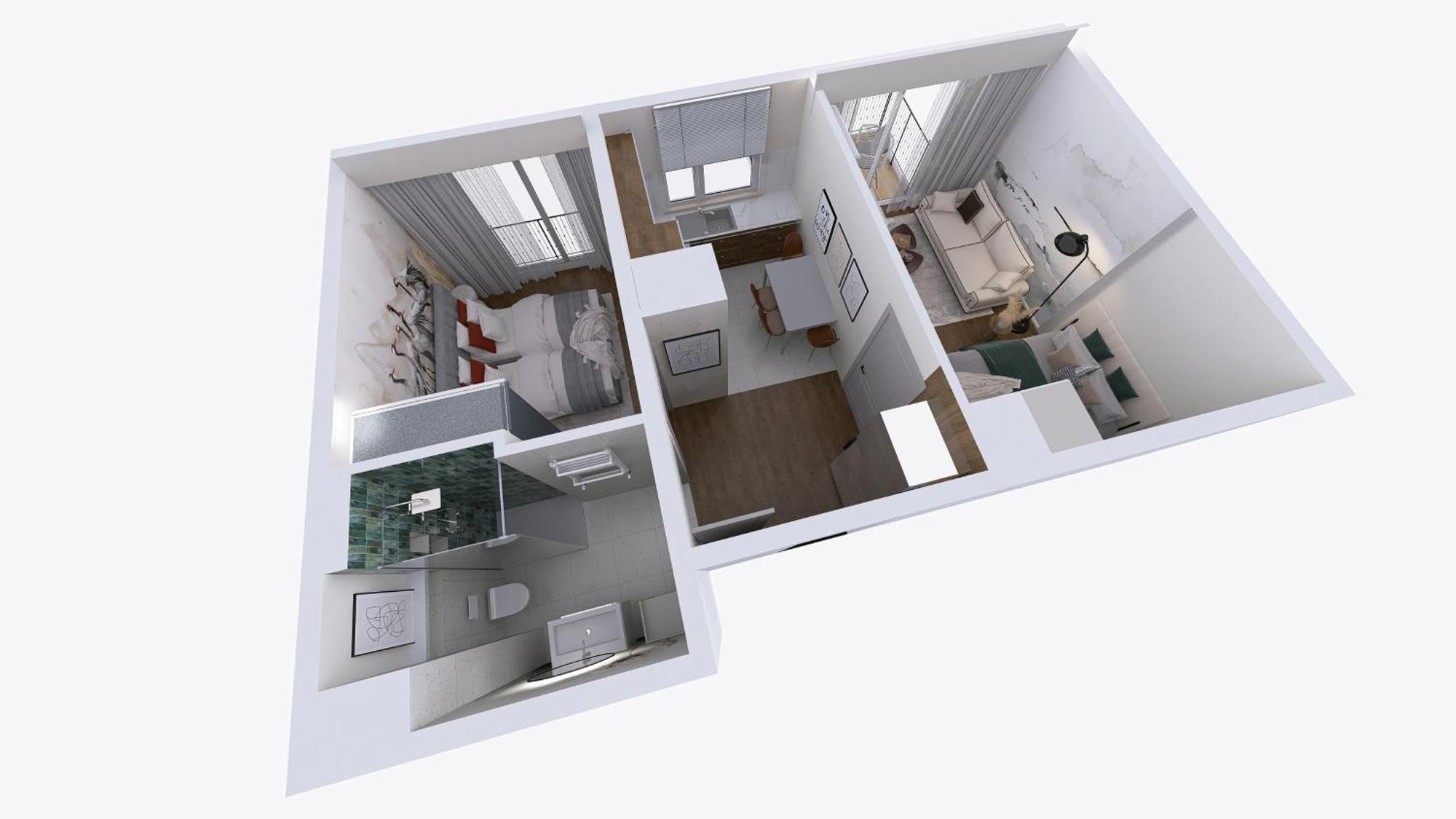 New #Madalinskiego57 - City Center, New Bulding, 2 Bedrooms, 2X Double Beds And A Fold-Out Sofa, Separate Kitchen, Air Conditioning, Balcony, Underground Parking, Self Check In 24H, Internet, Netflix, Coffee Machine, Washing Machine,1 Km To The Railw فروتسواف المظهر الخارجي الصورة